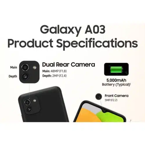 موبایل سامسونگ مدلGalaxy A03 4