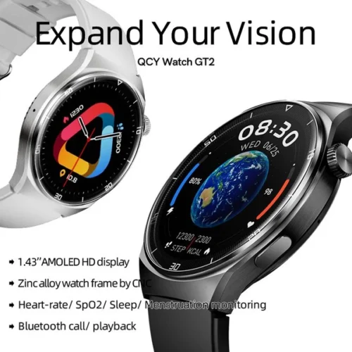 QCY GT2 نمایشگر